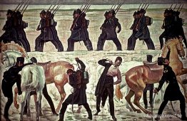 Jena-studenter avgår för befrielsekriget, 1813 Jena-studenter avgår för befrielsekriget, 1813