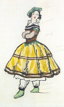 Ballerina. Kostymdesign Ballerina. Kostymdesign