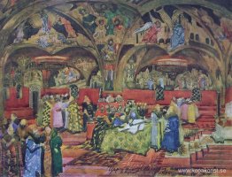 Scenografi för Mussorgskijs opera "Boris Godunov" Scenografi för Mussorgskijs opera "Boris Godunov"