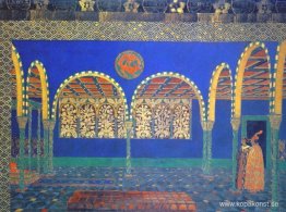 Le martyre de Saint Sebastien akt I scenografi Le martyre de Saint Sebastien akt I scenografi