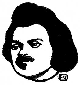 Franske författaren Honoré de Balzac Franske författaren Honoré de Balzac