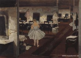 I balett omklädningsrum I balett omklädningsrum