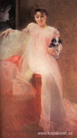 Dam med en hund Dam med en hund