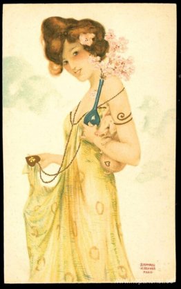 Tjejer med lycka till Tjejer med lycka till