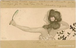 Tjejer mellan brungröna bårder Tjejer mellan brungröna bårder