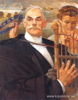 Porträtt av Władysław Żeleński Porträtt av Władysław Żeleński