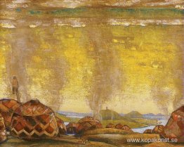 Polovtsian läger Polovtsian läger