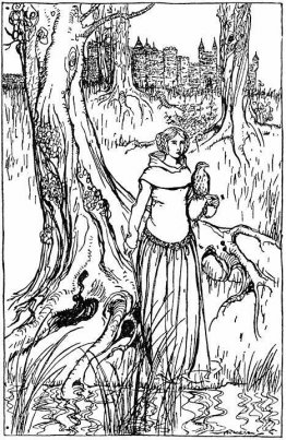 Enide med guldhöken Enide med guldhöken