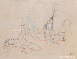 Den sårade fanbäraren Hans Baer Den sårade fanbäraren Hans Baer