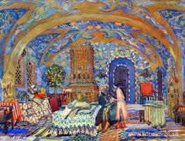 Scenografi för Mussorgskijs opera "Boris Godunov" Scenografi för Mussorgskijs opera "Boris Godunov"