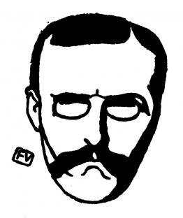 Porträtt av den franske poeten Albert Samain Porträtt av den franske poeten Albert Samain