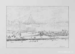 St. Isaac's Cathedral i en dimmig dag St. Isaac's Cathedral i en dimmig dag