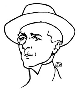 Porträtt av den franske författaren Marcel Boulenger Porträtt av den franske författaren Marcel Boulenger