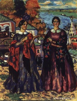 Två köpmanshustrur Två köpmanshustrur