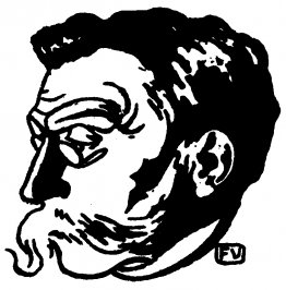 Porträtt av den belgiske poeten Émile Verhaeren Porträtt av den belgiske poeten Émile Verhaeren