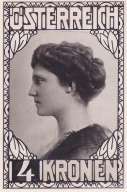 Frimärksdesign Empress Zita (ej accepterad) Frimärksdesign Empress Zita (ej accepterad)