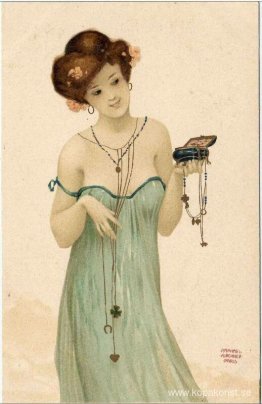 Tjejer med lycka till Tjejer med lycka till