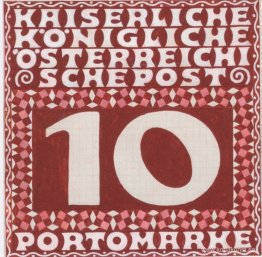 Design för märket 10 Heller Porto från Austrian Post in the Leva Design för märket 10 Heller Porto från Austrian Post in the Leva