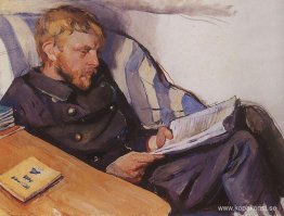 Porträtt av Boris Serebryakov Porträtt av Boris Serebryakov