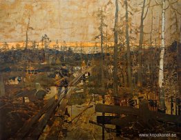 Första stegen för prospektörer på tundra Första stegen för prospektörer på tundra