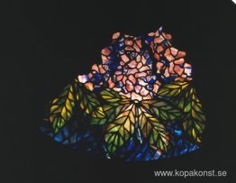 Provpanel på lampskärm. Kastanj design Provpanel på lampskärm. Kastanj design