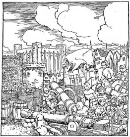 Kungens trupper belägrade Lancelots slott Kungens trupper belägrade Lancelots slott