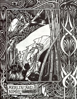 Merlin och Nimue Merlin och Nimue