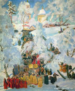 Invigningen av vatten på teofanien Invigningen av vatten på teofanien