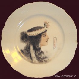 Tallrik 'Egyptian Queen' Tallrik 'Egyptian Queen'