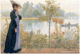 Karin på stranden Karin på stranden