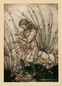 Det grymtade igen så häftigt att hon oroligt såg ner i ansiktet Det grymtade igen så häftigt att hon oroligt såg ner i ansiktet