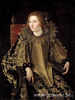 Dame assise de trois-quarts Dame assise de trois-quarts