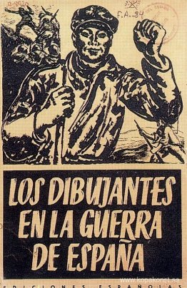 Albumomslag 'The artists are on the war in Spain' Albumomslag 'The artists are on the war in Spain'
