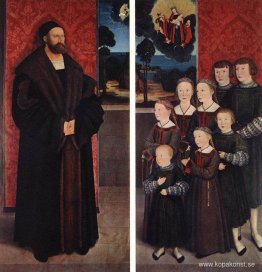 Porträtt av Conrad Rehlinger och hans barn Porträtt av Conrad Rehlinger och hans barn