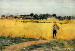 I Wheatfield vid Gennevilliers I Wheatfield vid Gennevilliers
