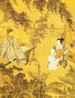 Tao Gu presenterar en dikt Tao Gu presenterar en dikt