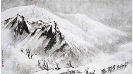 Minshans långa snö gör oss bara lyckliga Minshans långa snö gör oss bara lyckliga