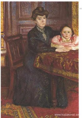 Dubbelporträtt av Matilda och Gertrude Schonberg