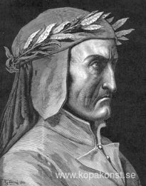 Porträtt av Dante Alighieri