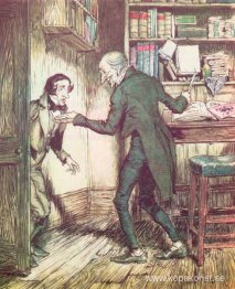 Nu ska jag berätta vad, min vän, sa Scrooge. Jag kommer inte att