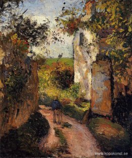En bonde i gränden vid Hermitage, Pontoise