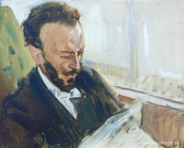 Francisco d'Andrade, Läser en tidning