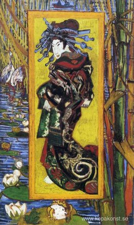 Japonaiserie Oiran (efter Kesai Eisen)