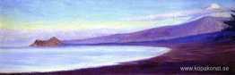 Fuji från Lava Beach