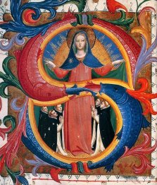 Madonna of Mercy med knäbröder