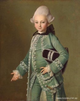 Porträtt av Alexey Bobrinsky som ett barn