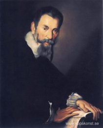 Porträtt av Claudio Monteverdi
