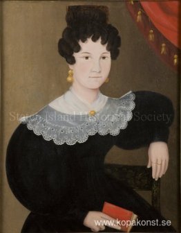 Porträtt av Catherine Rachel (Winant) Cole
