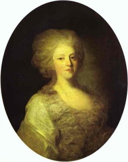 Porträtt av Praskovya Nikolayevna Lanskaya