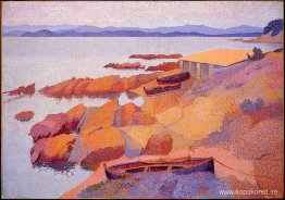 Kusten nära Antibes